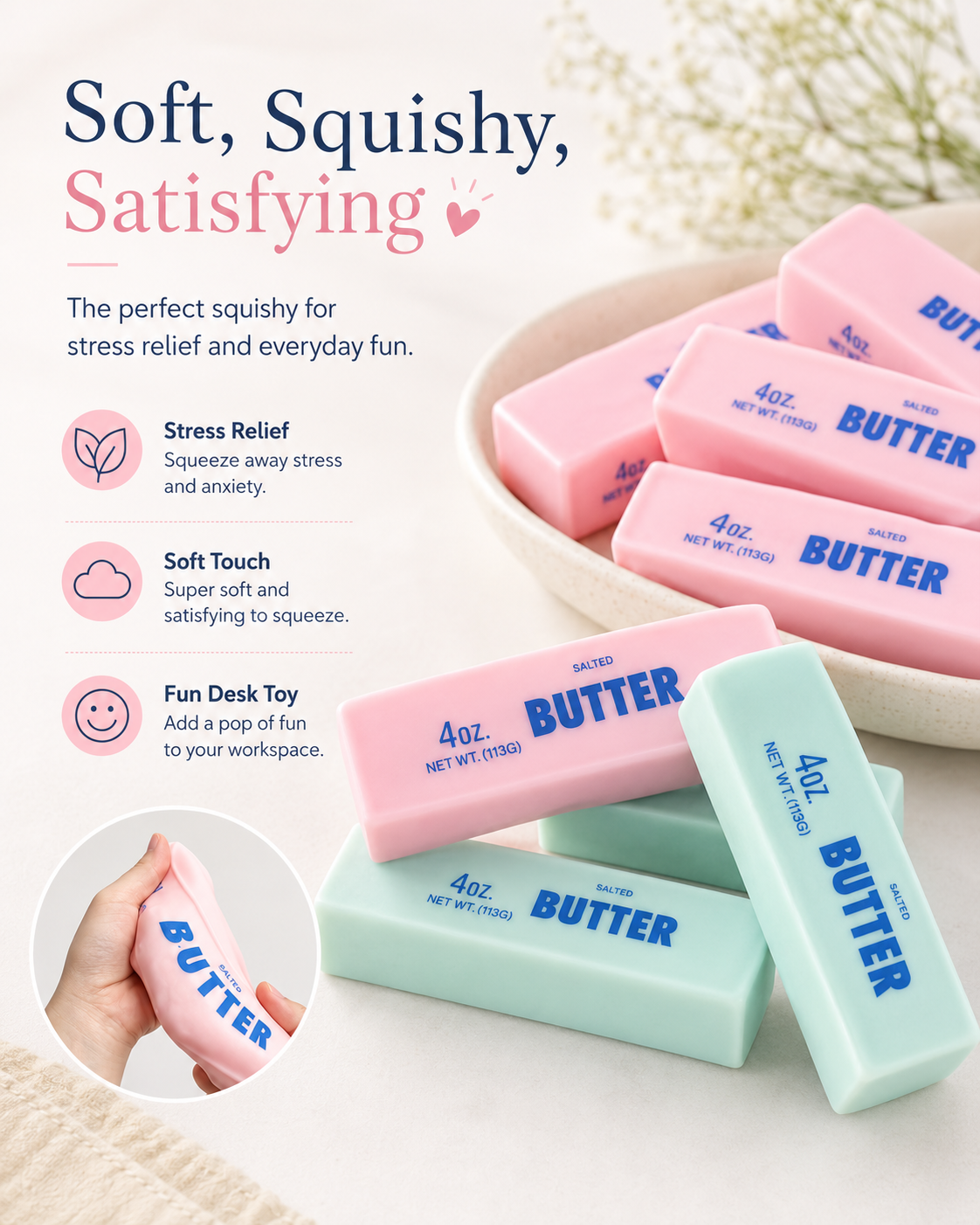 The Viral Crunchy Butter Squishy