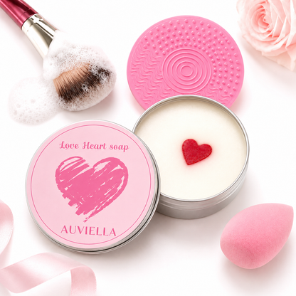 Love Heart™ Makeup Brush Cleansing Soap