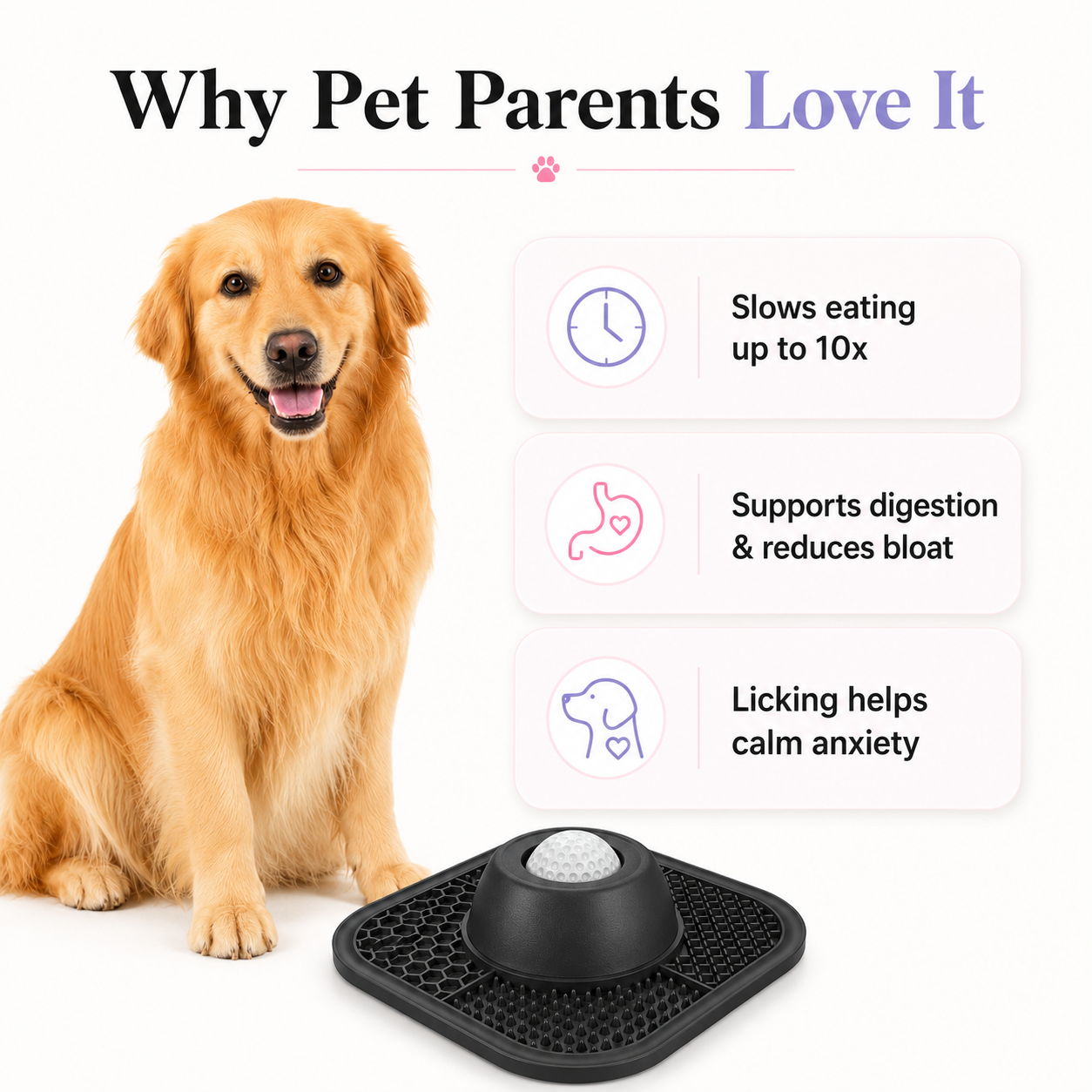 PawDove™ Interactive Slow Feeder